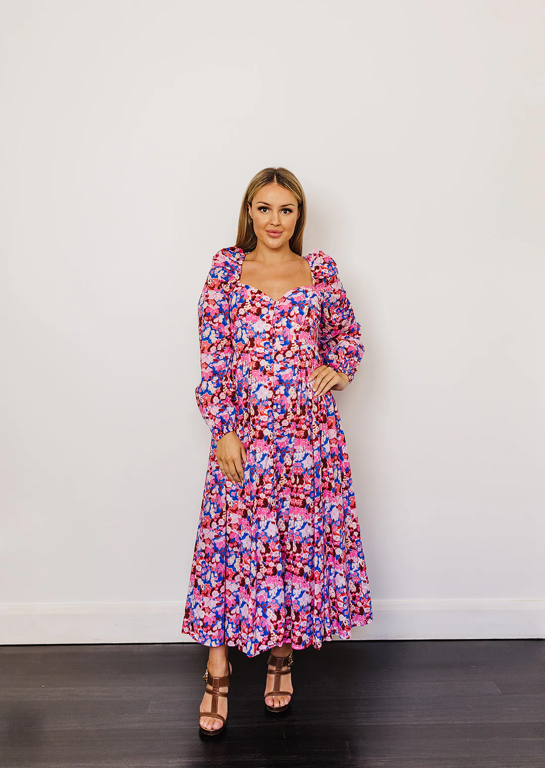 Steele Zea Wild Blossom Designer Dress Hire