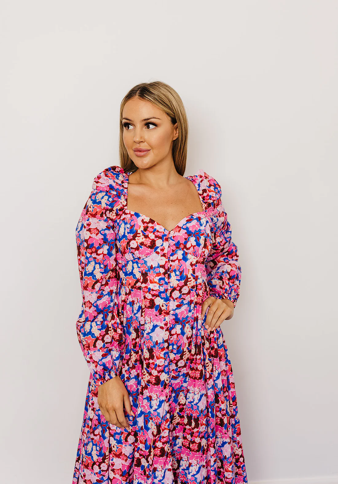 Steele Zea Wild Blossom Designer Dress Hire