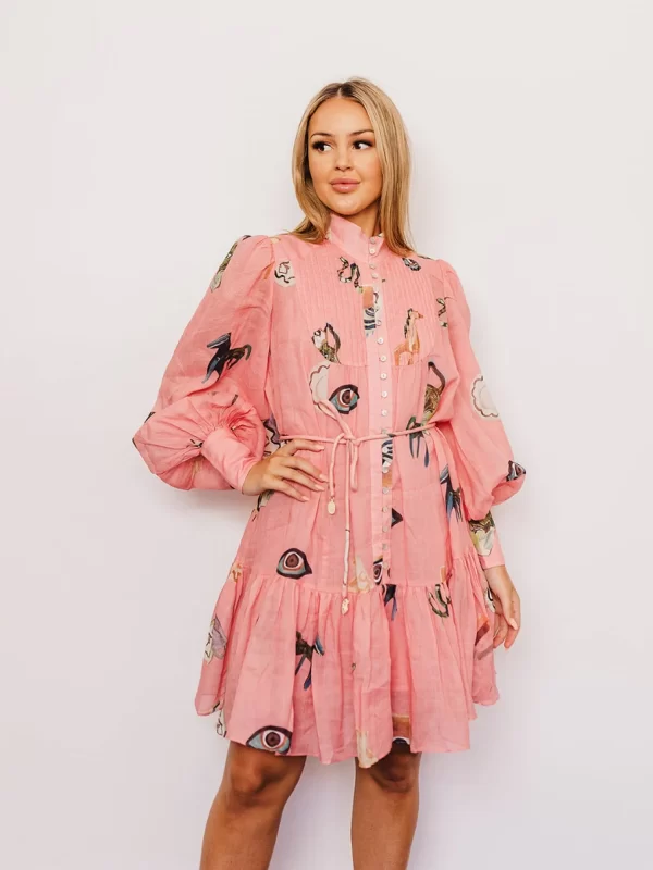Alemais Cleo Smock Designer Dress Hire