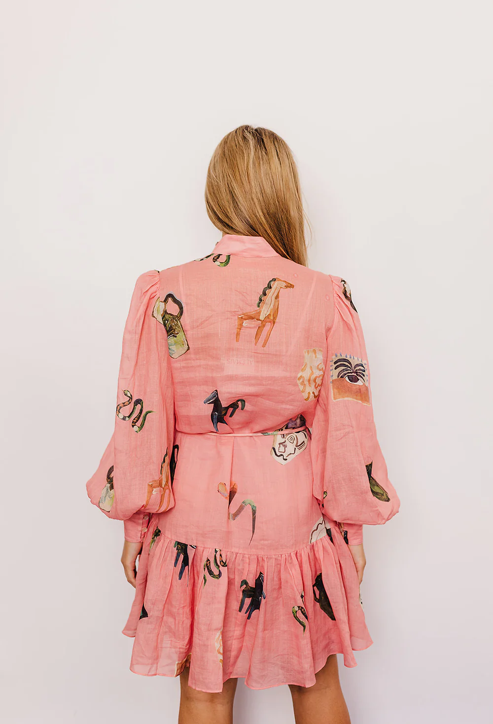 Alemais Cleo Smock Designer Dress Hire