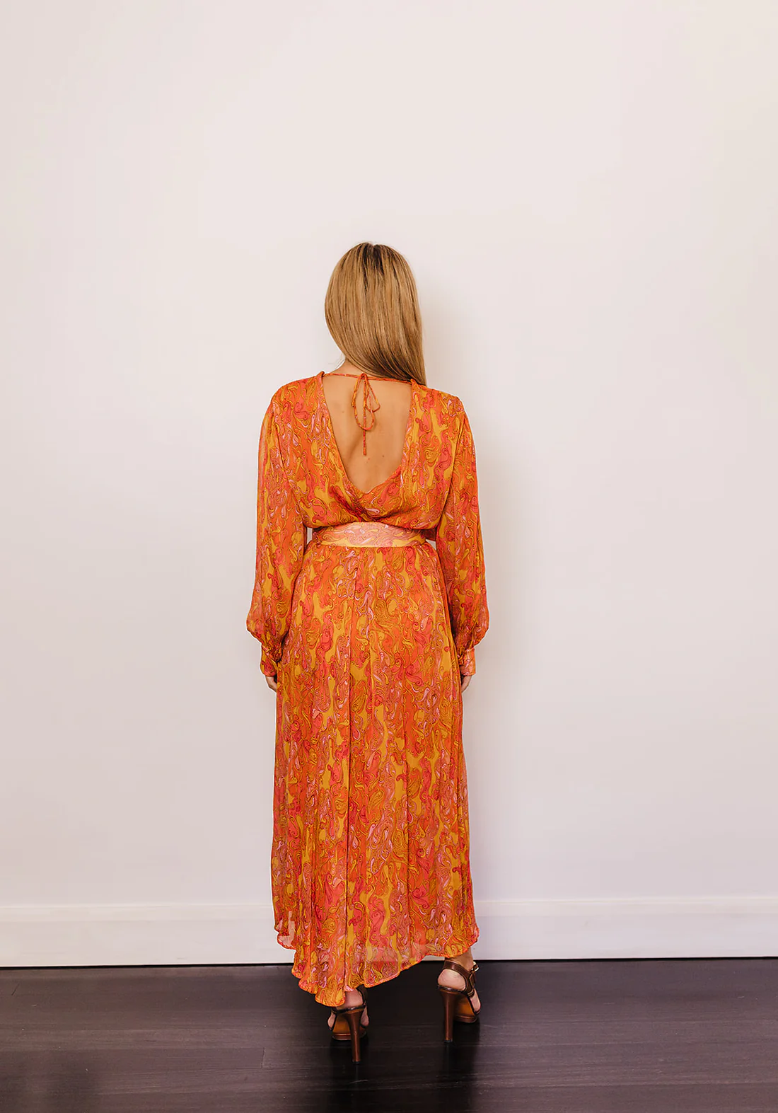 Scanlan Theodore Paisley GGT Midi Designer Dress Hire