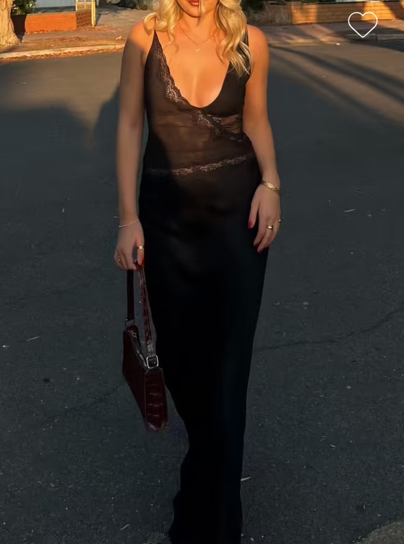 bec and bridge black lace dress Bec + Bridge Abrielle Lace Maxi Dress Black in Size 6 – Rent a Dress