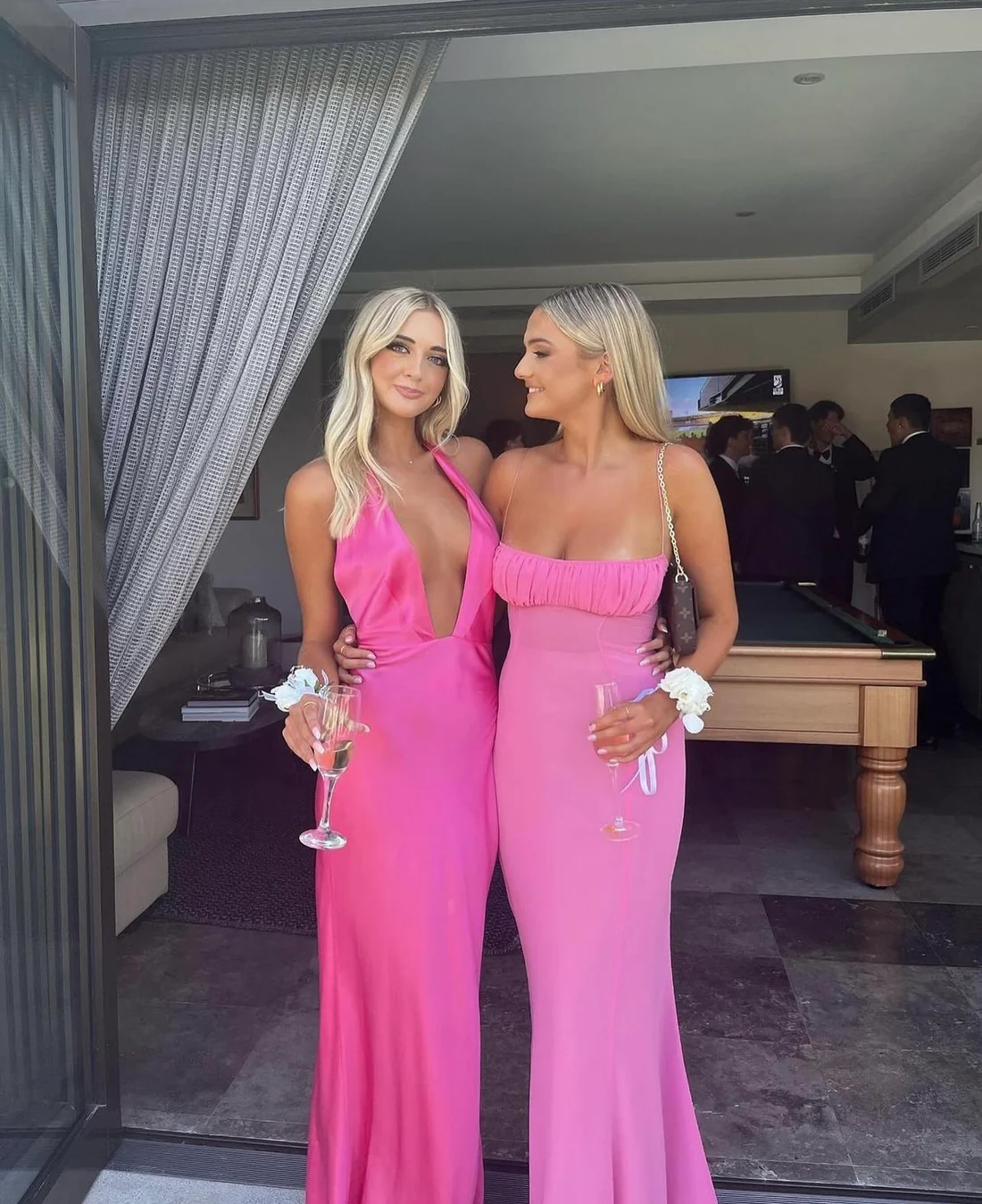 natalie rolt pink dress Natalie Rolt Monika Gown