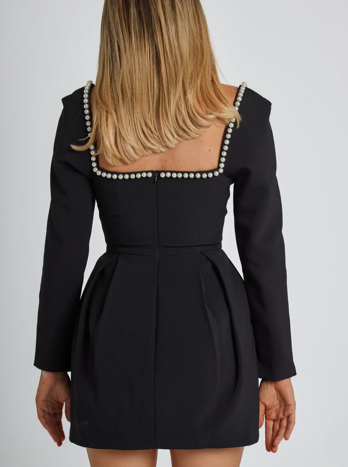 2123-HireODDMUSETheUltimateMuseCapSleeveMiniDressinBlack000