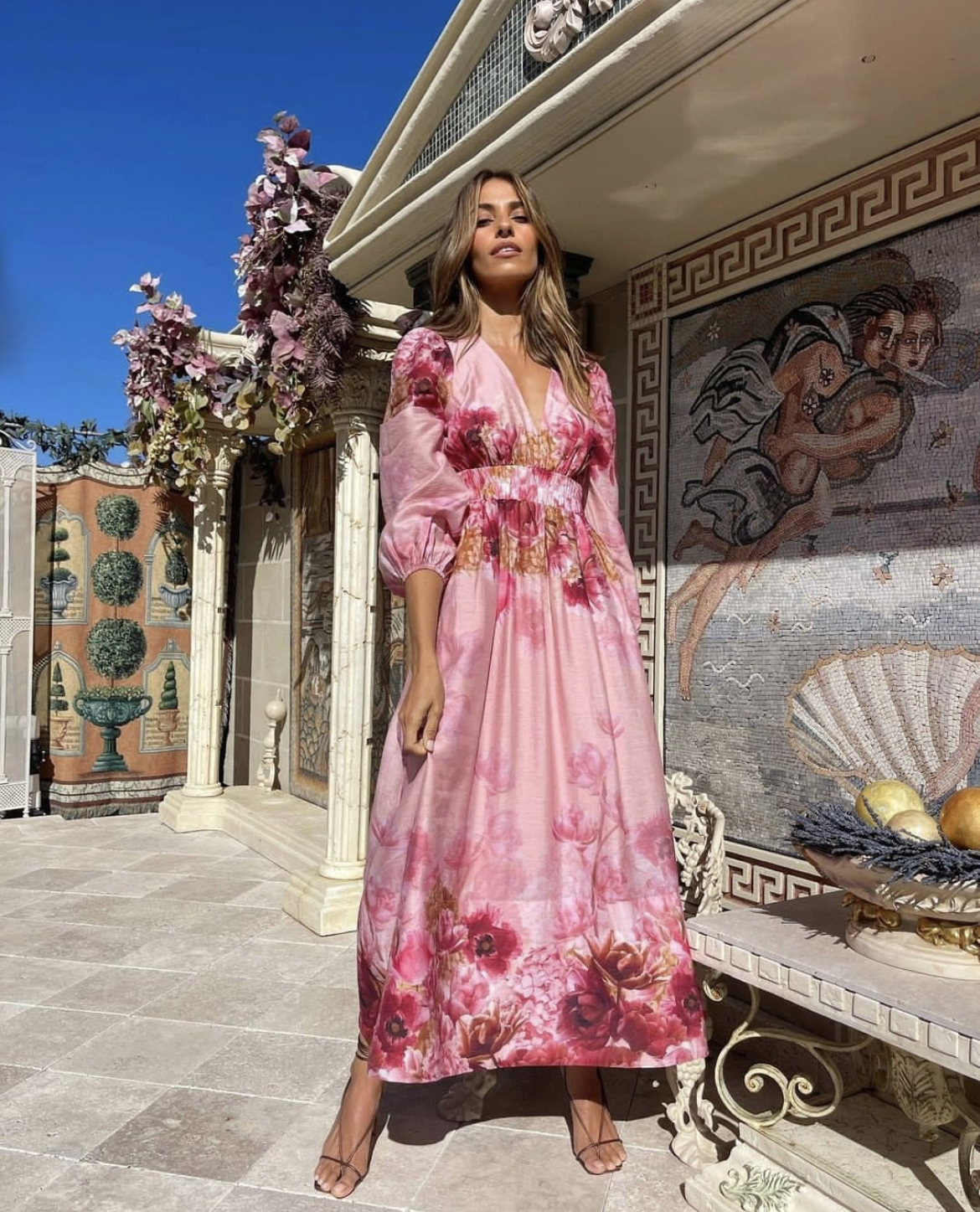 sheike silk dress Made for sunshine. Our muse @eileencassidy_ styles the Vienna Gown. Shop in  store & online now. #sheike