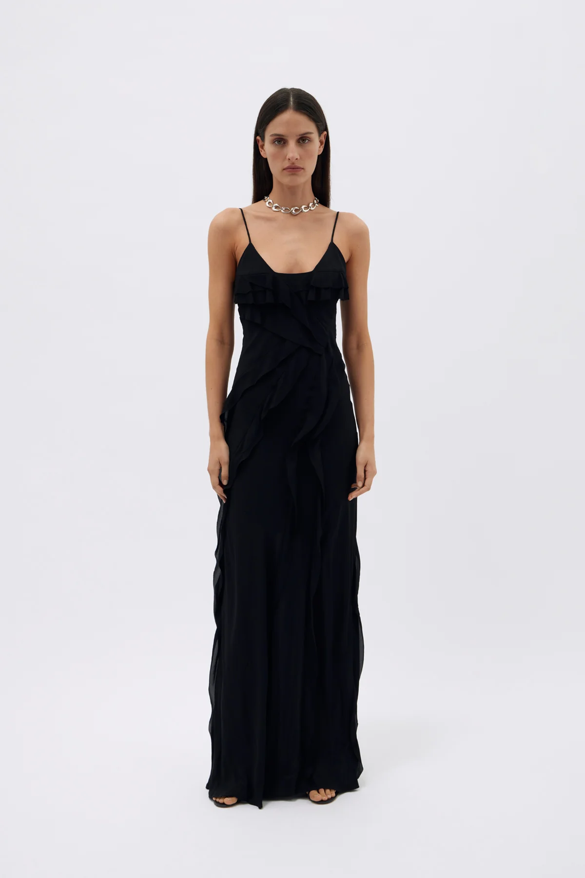 RACHEL GILBERT DELFY MAXI FOR HIRE