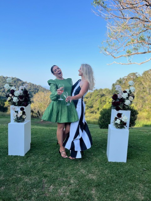 5320-LEO LIN Green Dress