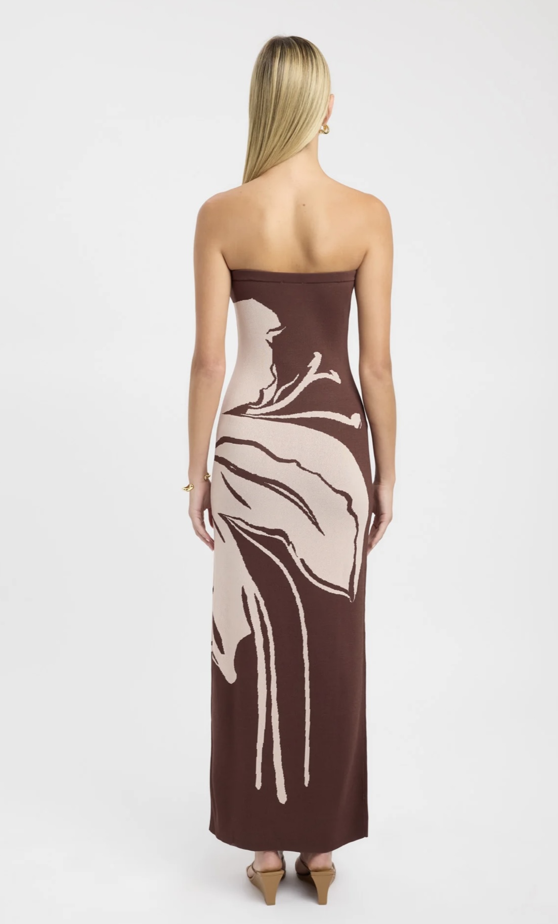 Kookai Aloha Strapless Dress in Macadamia Sz 6 – Rent a Dress