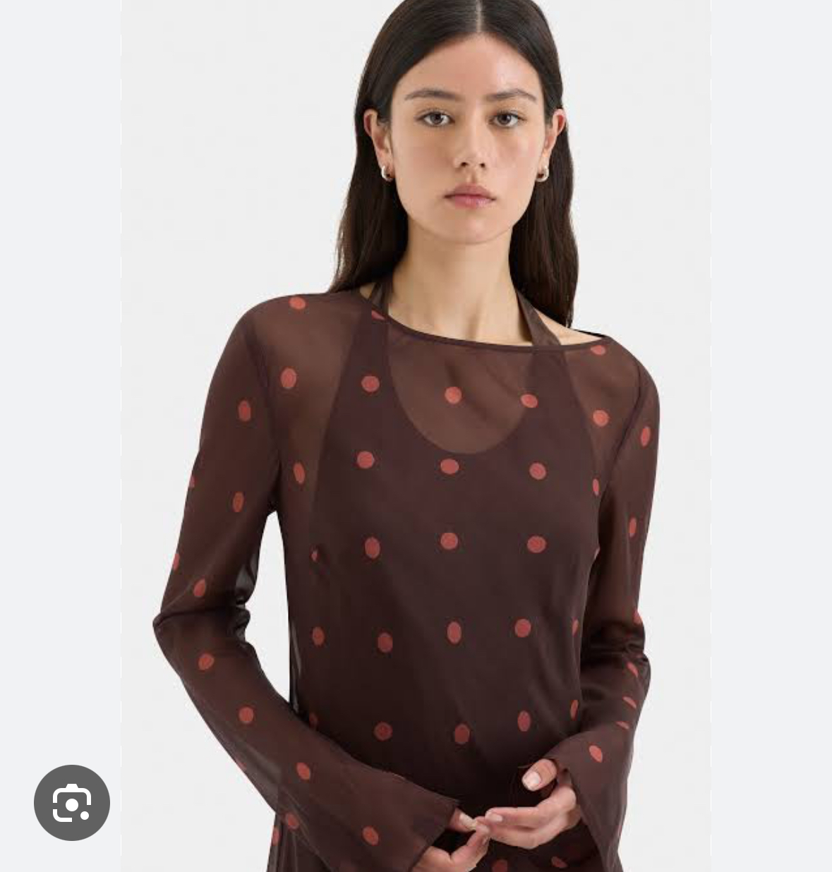 sir the label brown polka dot dress TONI LONG SLEEVE IN CHOCOLATE Size 1 – Rent a Dress Color:Spearmint Motira is a timeless FNF0325 New Formal Chiffon a-Line