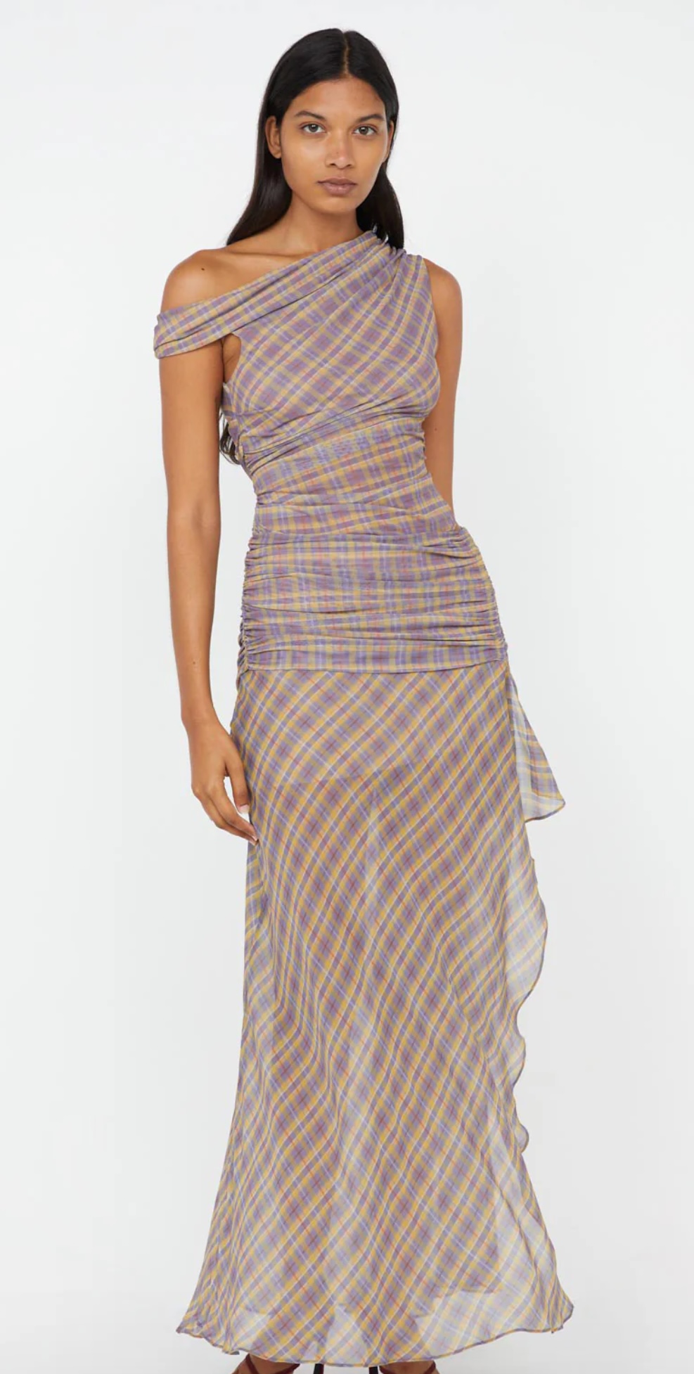backless maxi black dress Thats So Fetch | Lilo Keyhole | Color:Plum Noir NECKLINE_Square Maxi length Sizing AW.Bridal A-line Halter Neckline