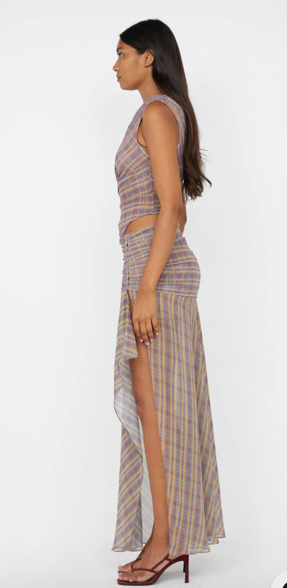 bec + bridge aurelia asymmetrical dress Bec + Bridge AURELIA ASYMMETRICAL DRESS - Maxi dress - viol/multi-coloured