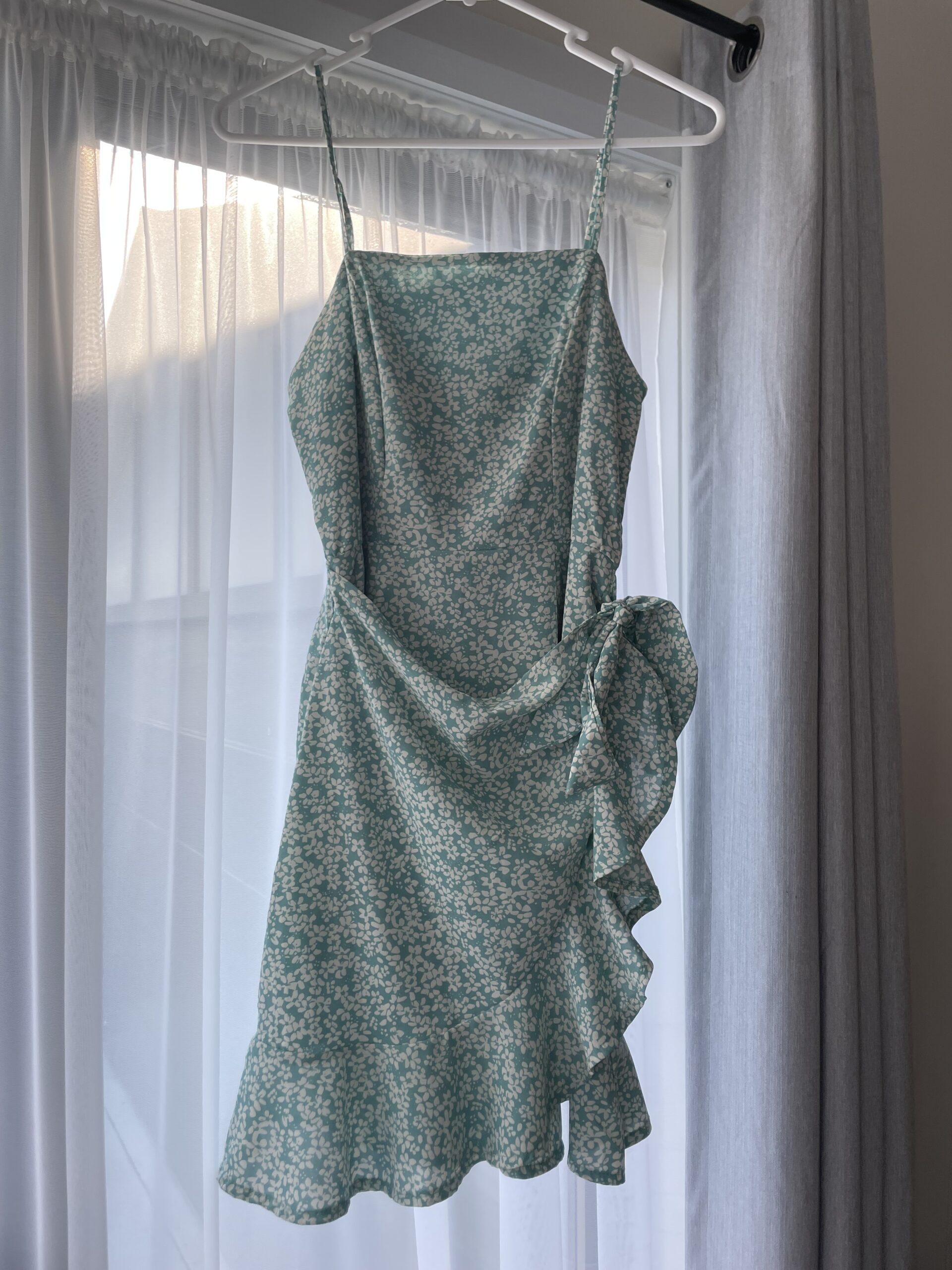 6273-Green Floral Mini