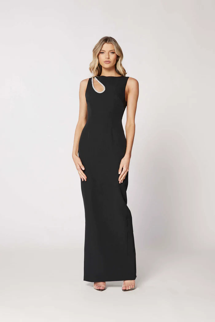 2054-Bianca and Bridgett Valencia Dress Black 1