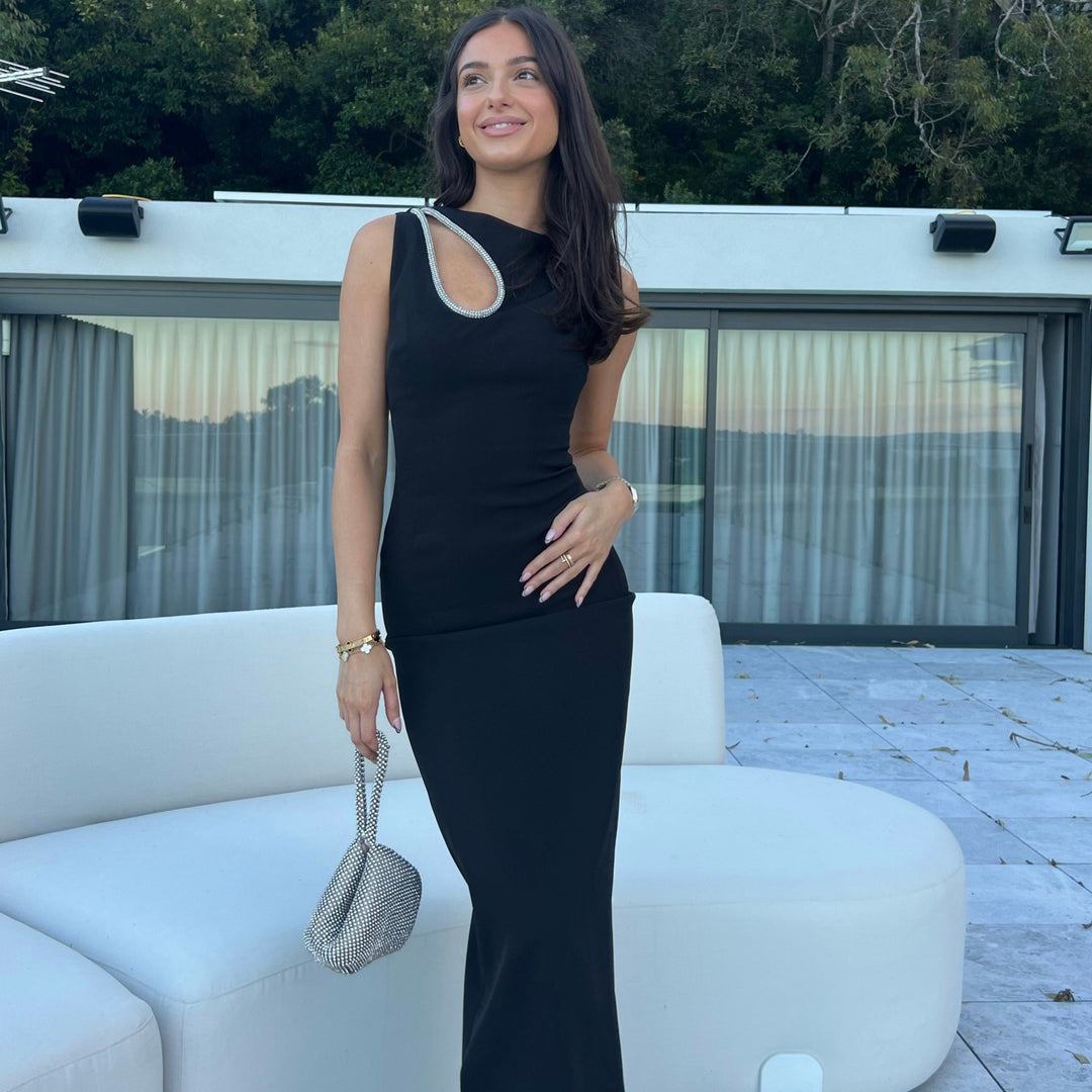 2054-Bianca and Bridgett Valencia Dress Black 9
