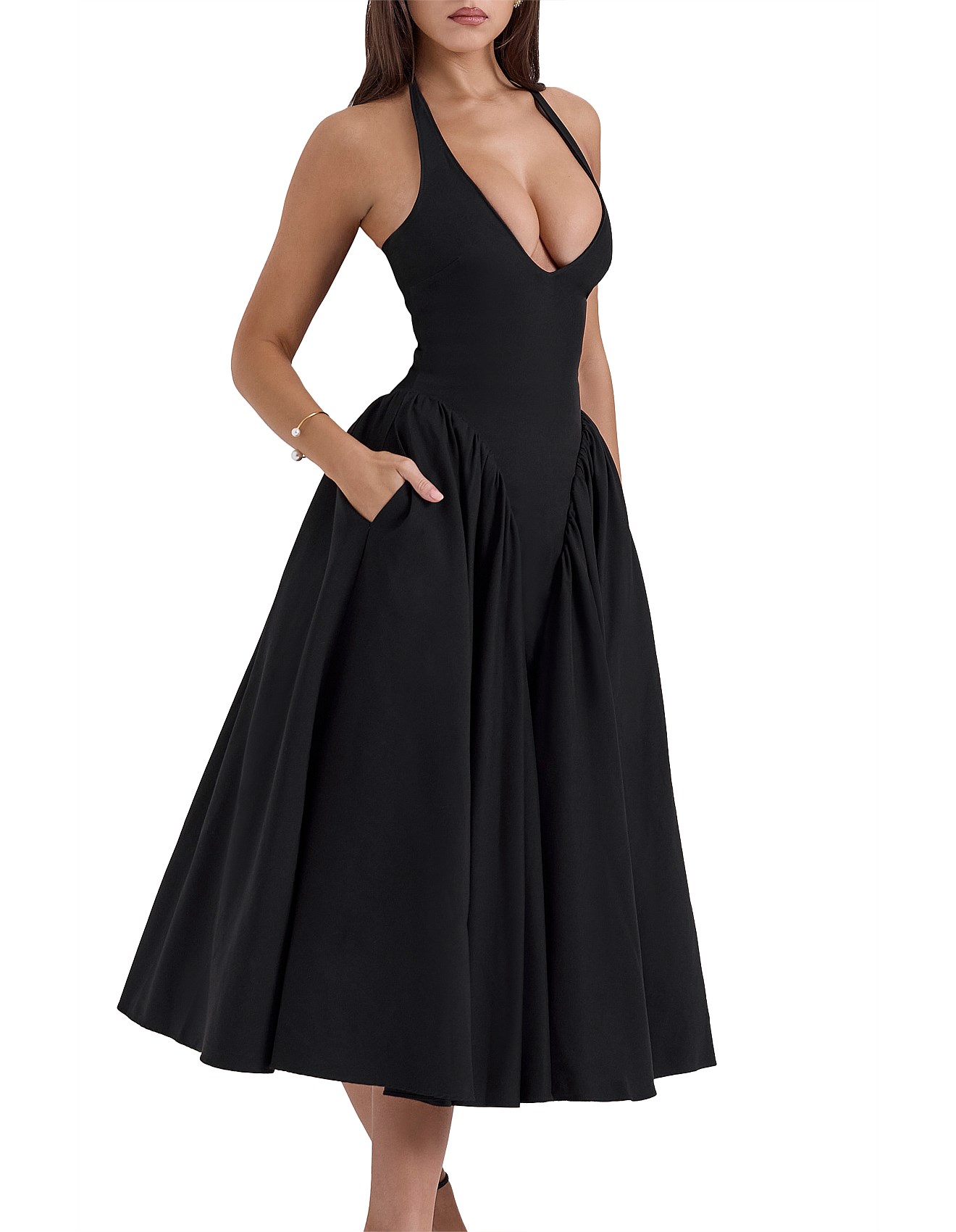 7092-marilyn dress front model
