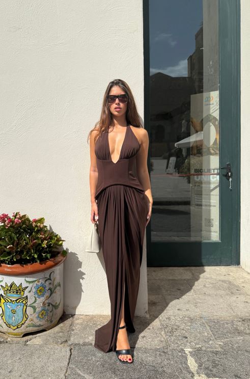 she is olla dress She Is Olla Nicolette Green Dress Size