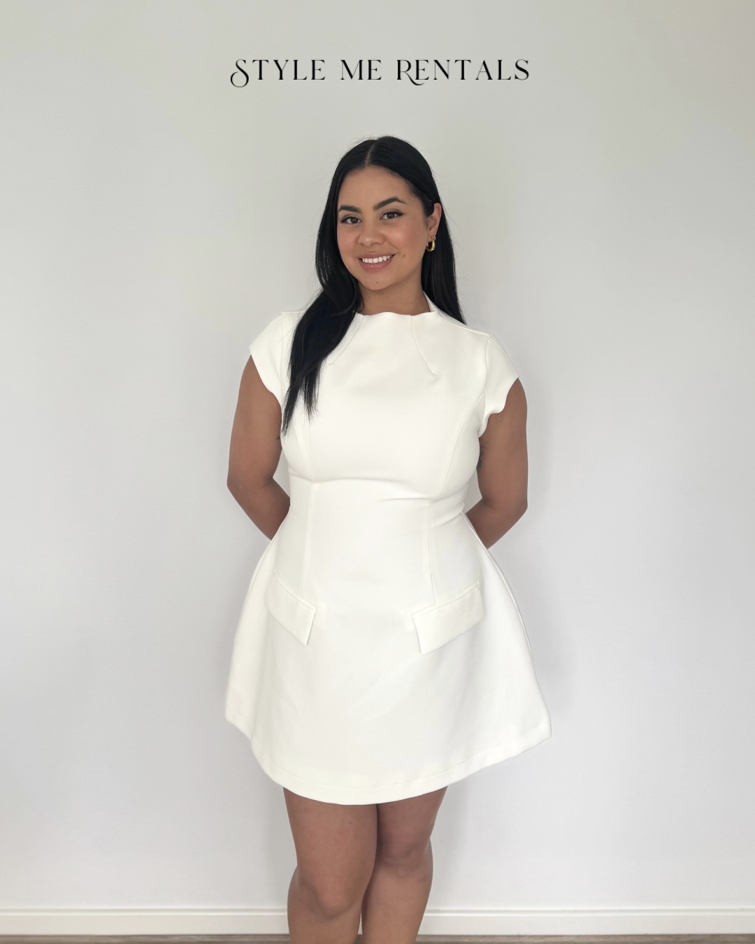2054-Odd Muse The Ultimate Muse Cap Sleeve Mini Dress 2