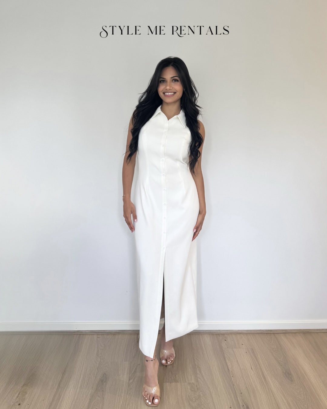 2054-Odd Muse The Ultimate Muse Collar Maxi Dress White 1