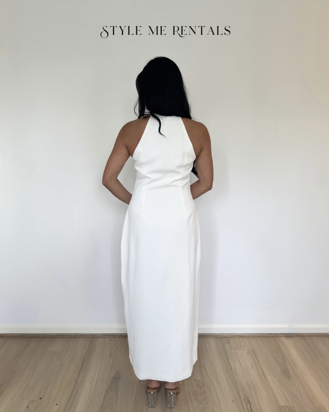 2054-Odd Muse The Ultimate Muse Collar Maxi Dress White 2