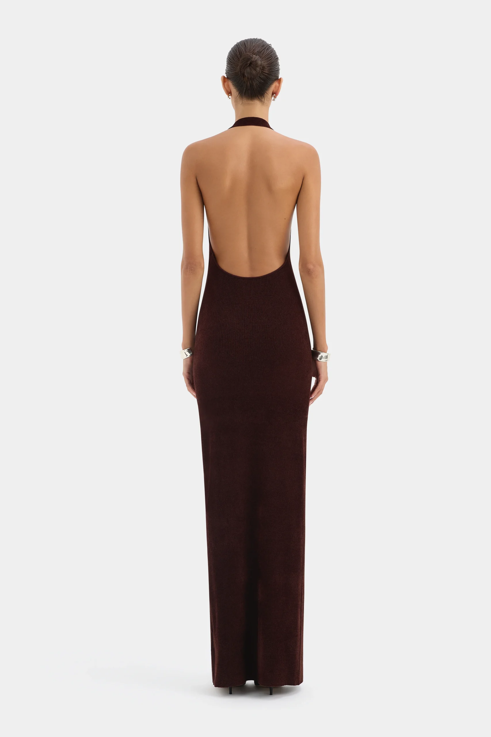 160-S81-SIR126-7030 Violetta Drape Midi Dress Plum-26022-SirTheLabel-0435