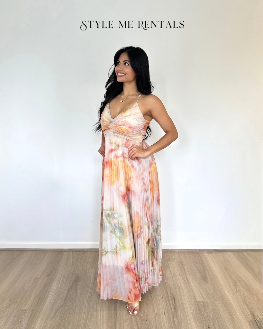 2054-MOS the Label Sunrise Strap Dress 1