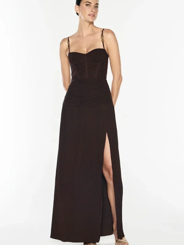 5285-52349-DOUBLE-TIME-PLEAT-DRESS-CHOCOLATE L-06
