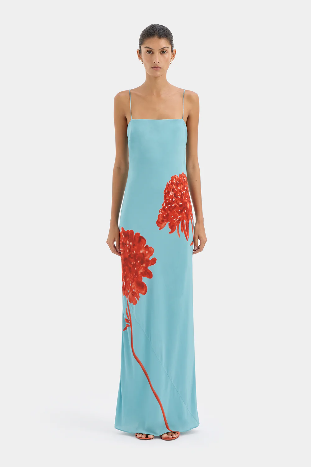 8954-S27-SIR126-1064 Amelie Slip Dress Flore-26022-SirTheLabel-0381