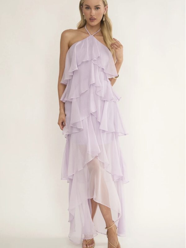 Darylyn Tiered Ruffle Maxi Dress - Selfie Leslie