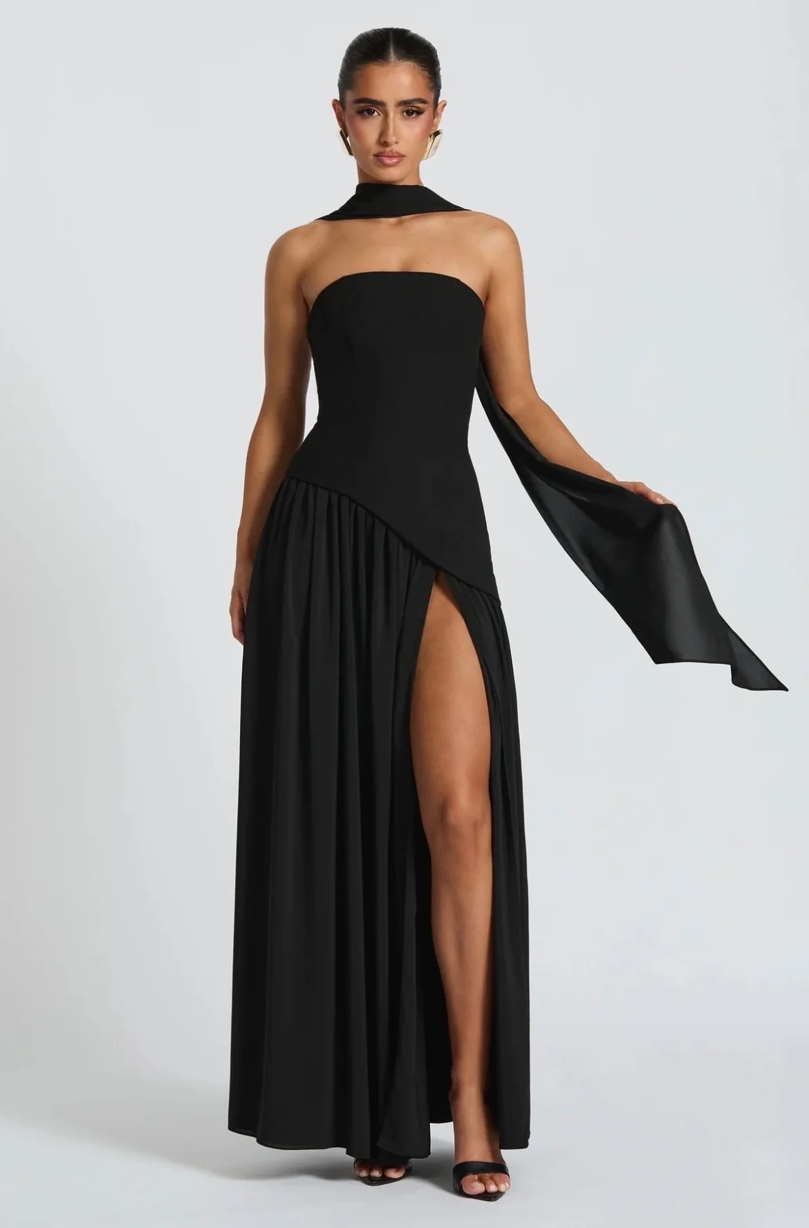111-babyboo maliyah black dress