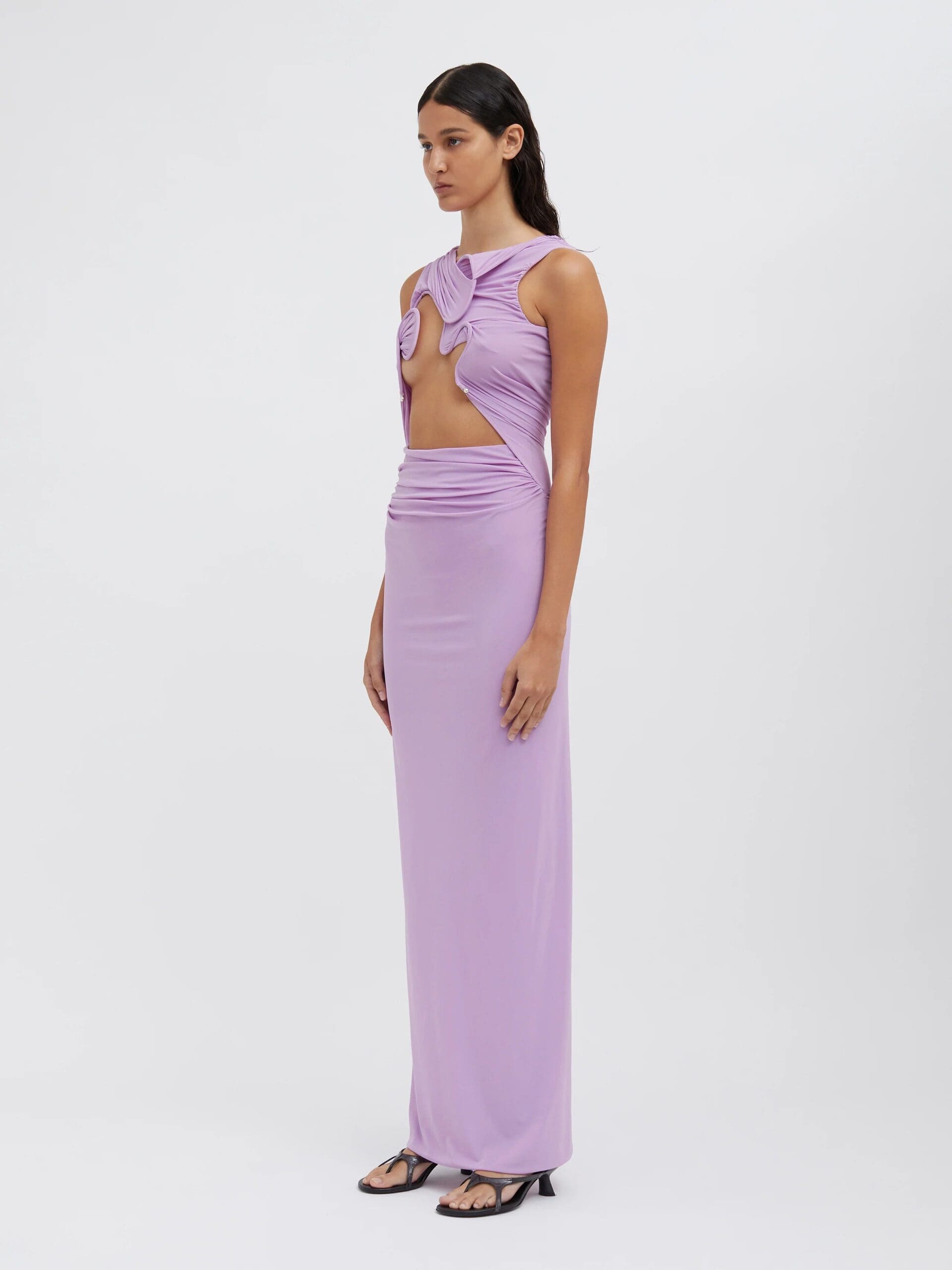 2054-Christopher Esber Venus Tank Dress Lilac 2