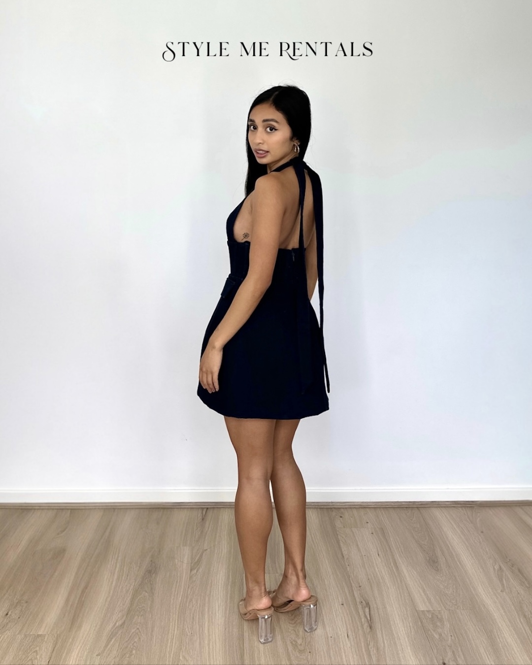 2054-Eliya the Label Roberta Dress Dark Denim 2