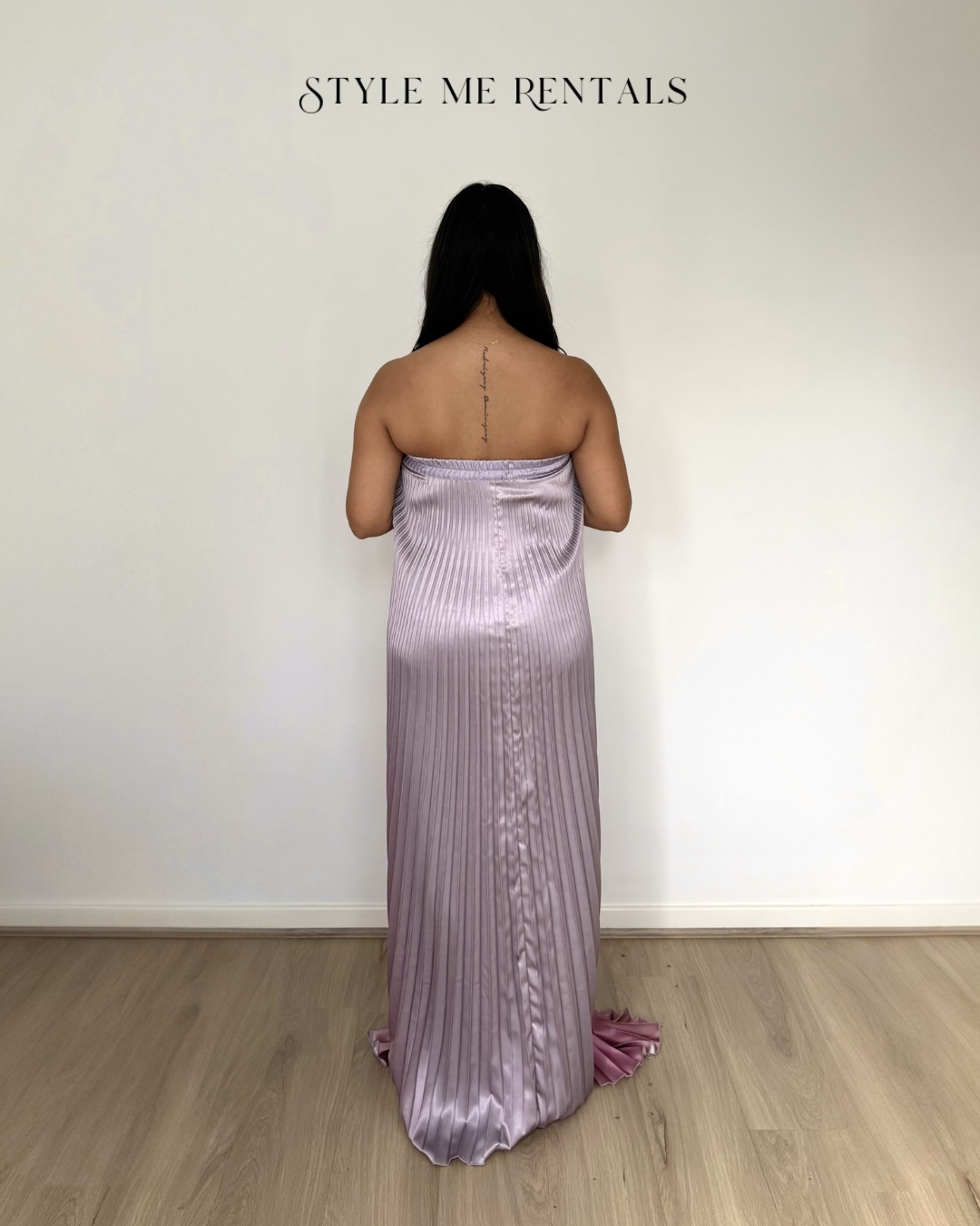 2054-L idee Bisous Strapless Gown Mauve Ombre 3