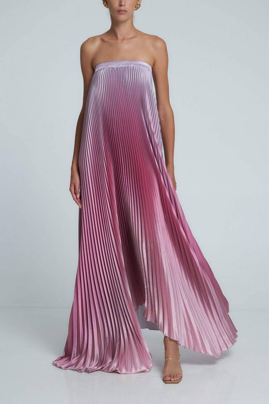2054-L'idee Bisous Strapless Gown Mauve Ombre 1
