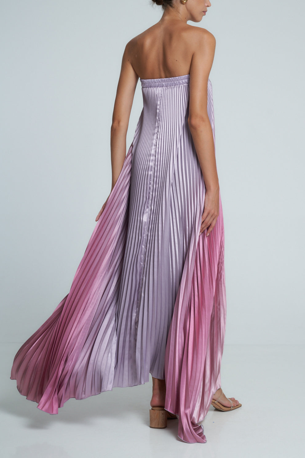 2054-L'idee Bisous Strapless Gown Mauve Ombre 4