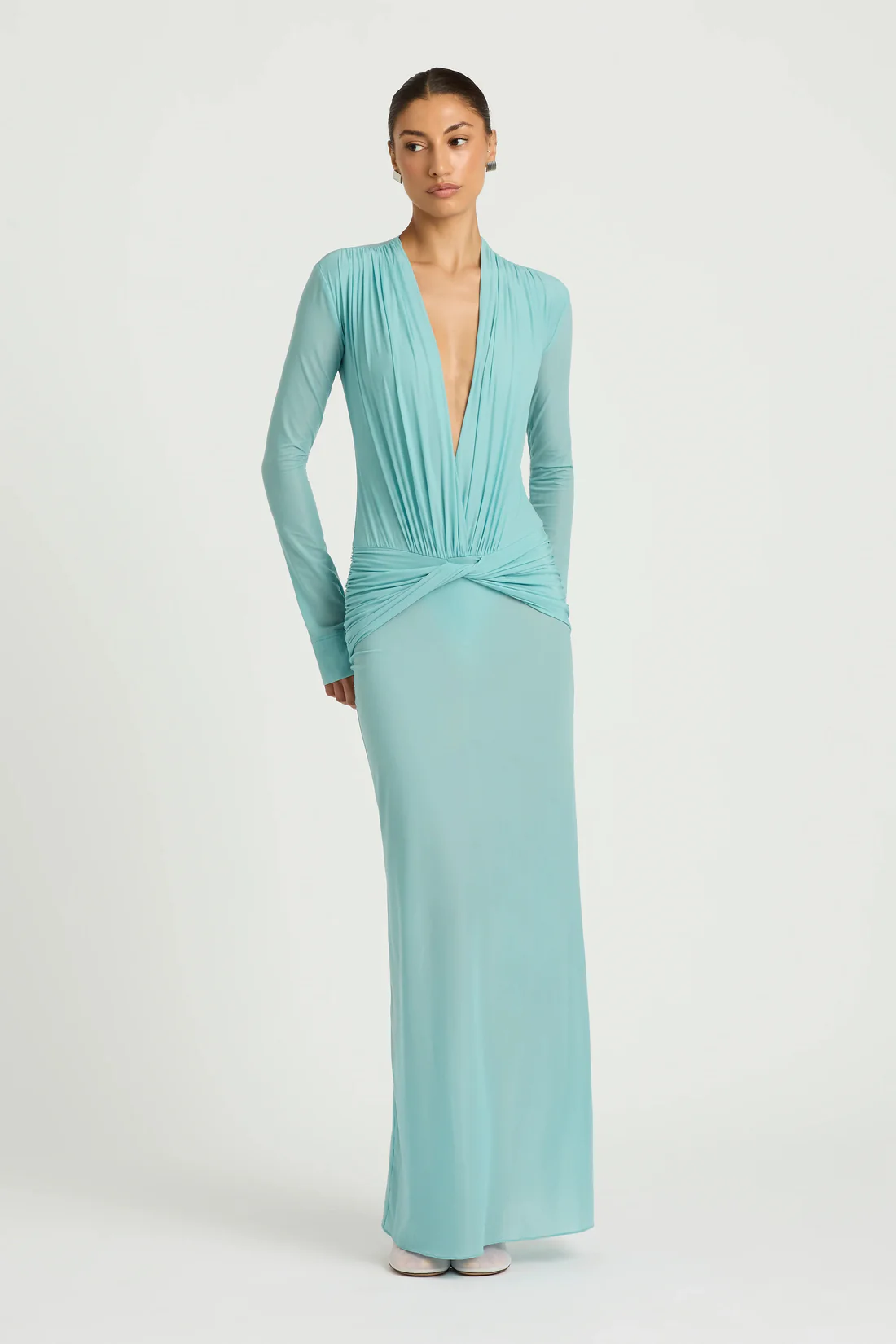 9493-S27-BEN722-ZuriMaxiDress-Teal-26145-Benni-0620
