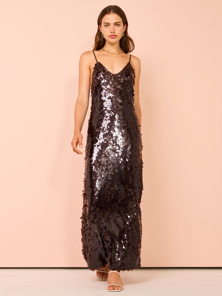 626-Coco Lola Alemais GeanieSequinGown 12 Large
