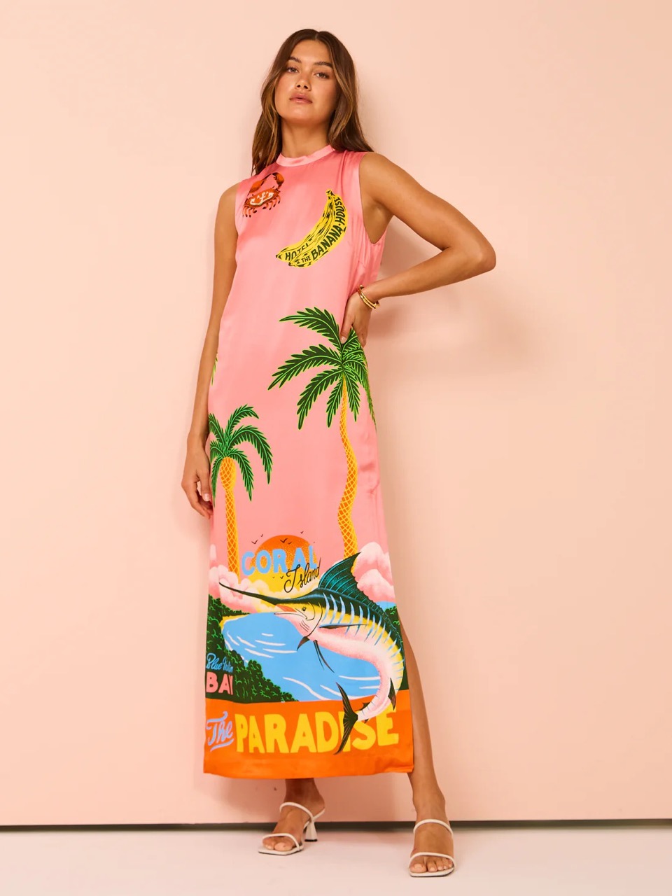 626-Coco Lola Alemais ParadisoSilkMidiDress 06 Large
