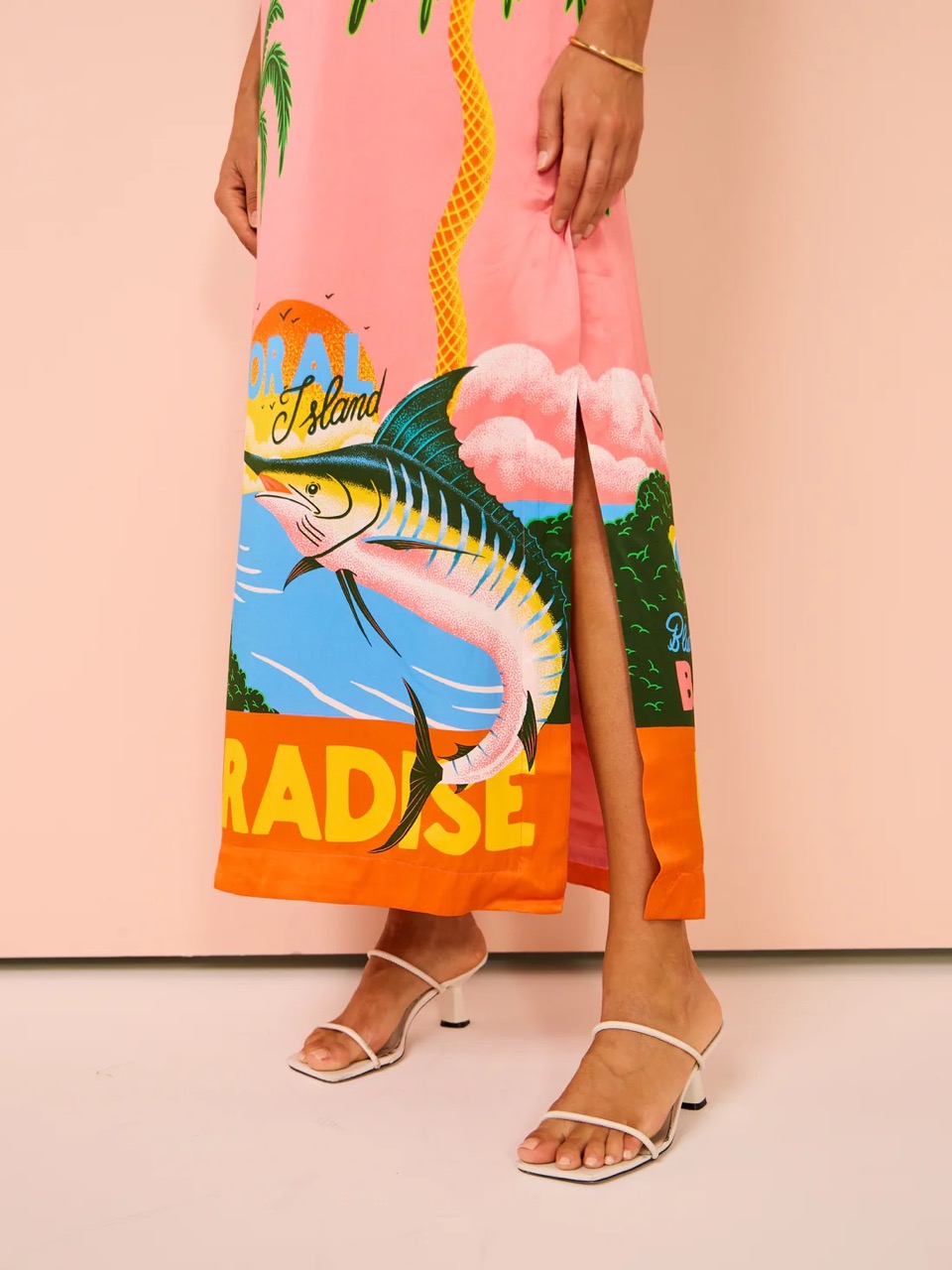 626-Coco Lola Alemais ParadisoSilkMidiDress 062 Large