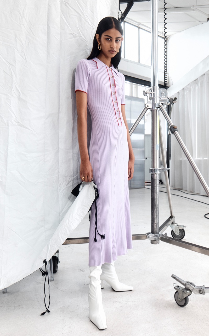 626-anna-quan-purple-laurel-ribbed-knit-cotton-midi-polo-dress Large