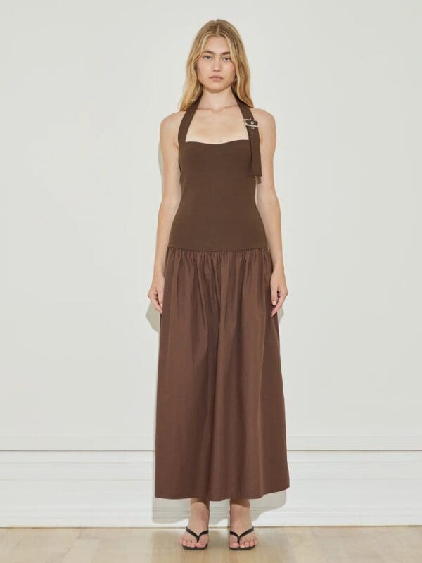 626-maison-essentiele-buckle-dress-chocolate-dress-663024 2048x2048
