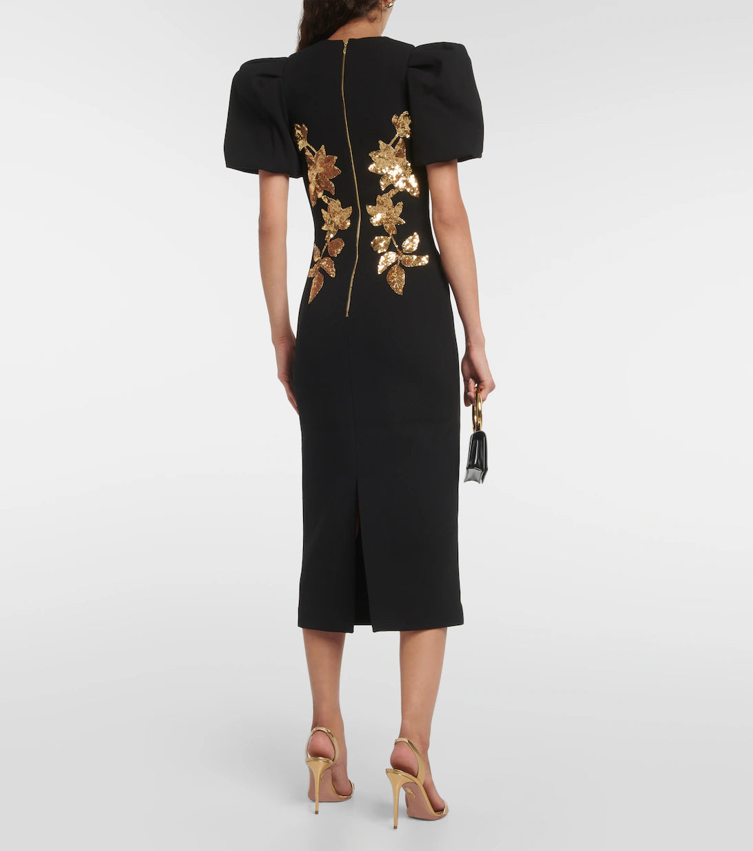 370-RebeccaVallanceVerrsaillesSequinedCrepeMidiDressBackView