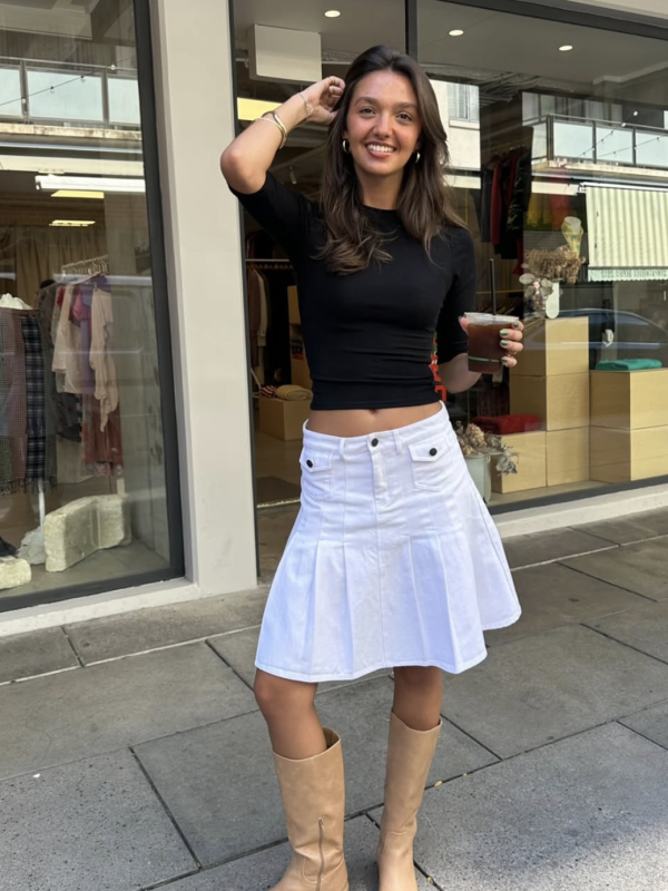 Asa Fields Margot Midi Skirt
