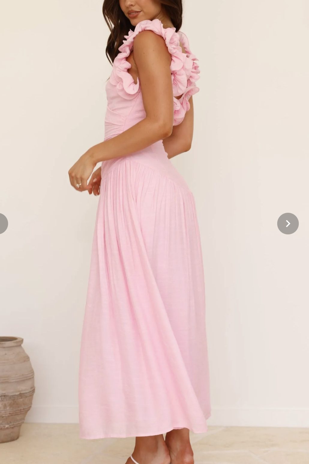 Billy J Boutique Alma Maxi Dress pink Photo