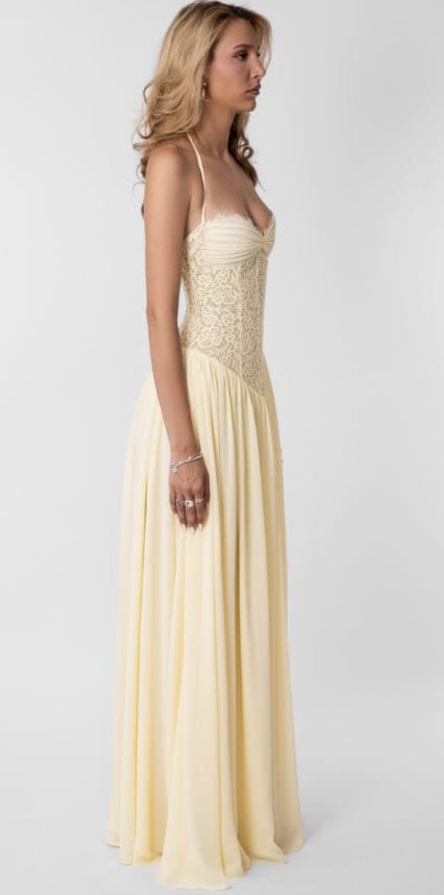 Fenity Faye dress in butter Photo