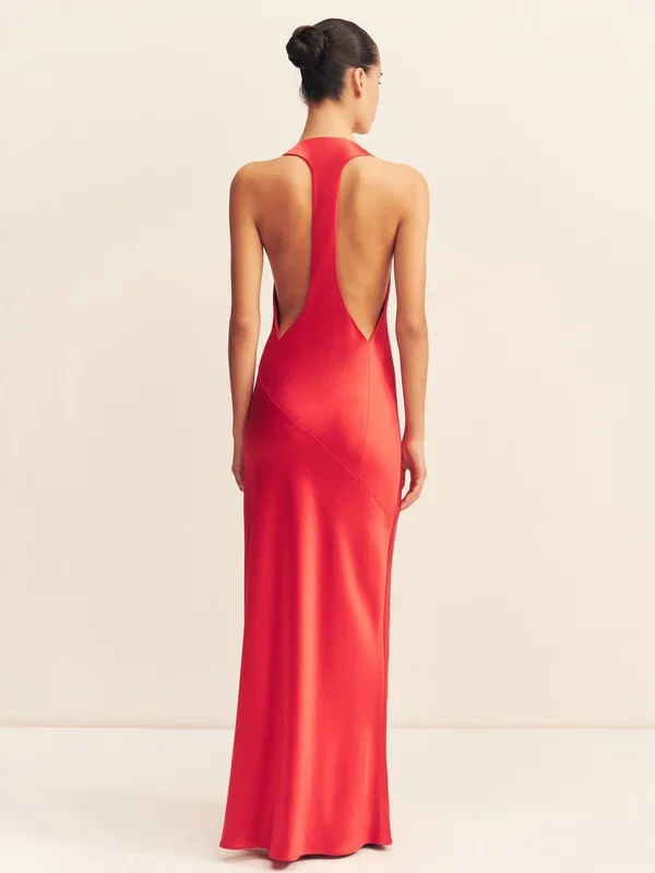 2111-27 1263277 SavannaRacerBackMaxiDress Chilli 5Rcopy