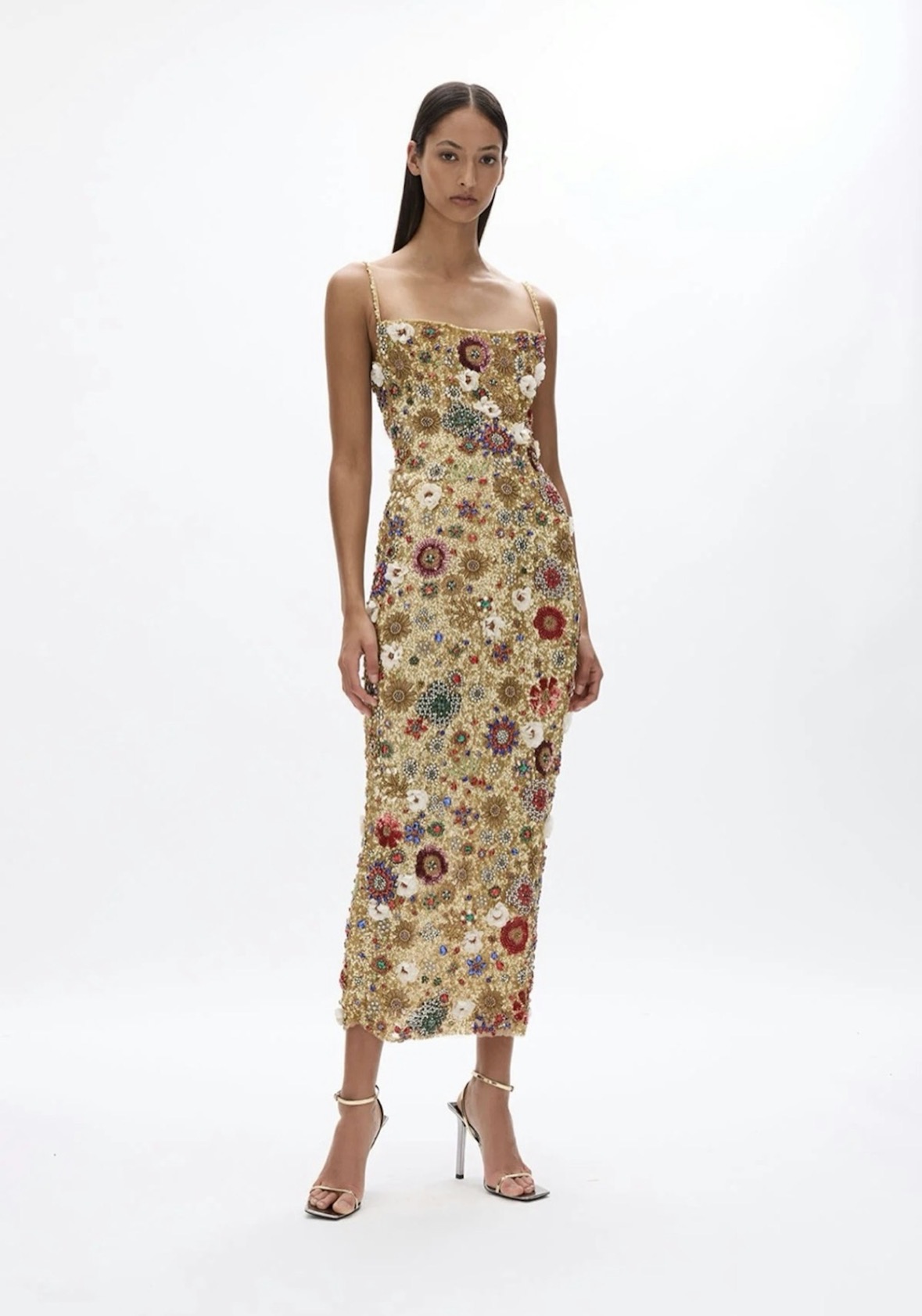 Rachel Gilbert Francesca Gown Gold Size 2/AU10 Photo